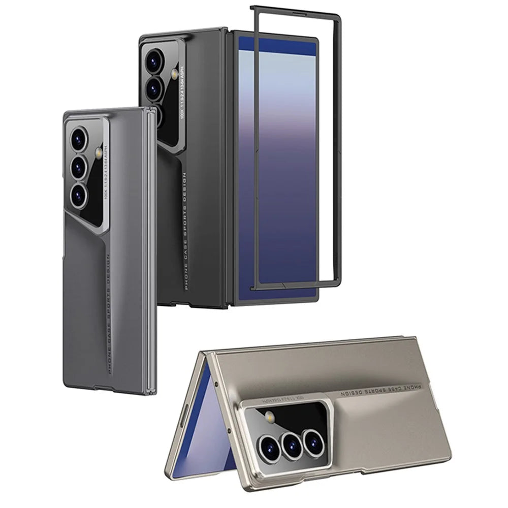 GKK For Samsung Galaxy Z Fold7 5G Case Shockproof Hard PC Ultra Slim Phone Cover - Black - 7