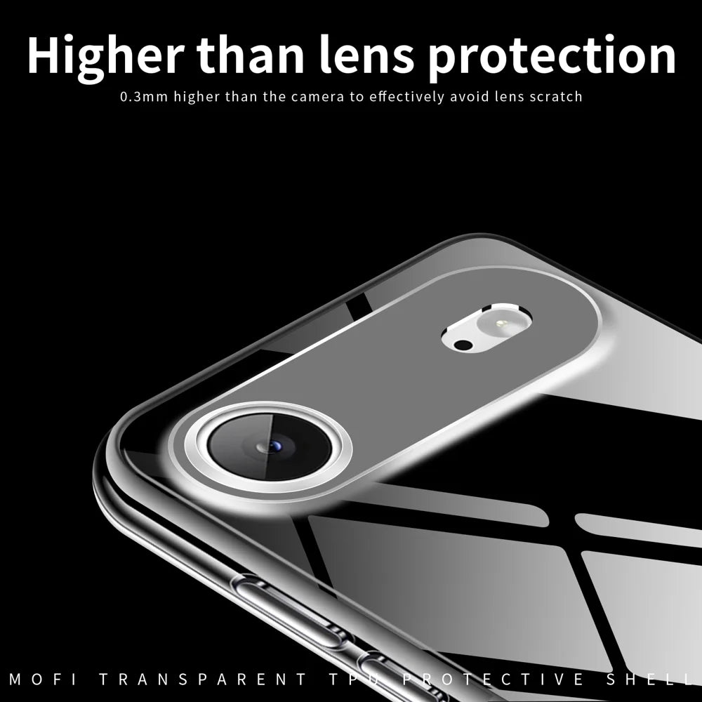 MOFI For iPhone Air Clear Phone Case  Ultra-Thin TPU Phone Back Cover - Transparent - 3