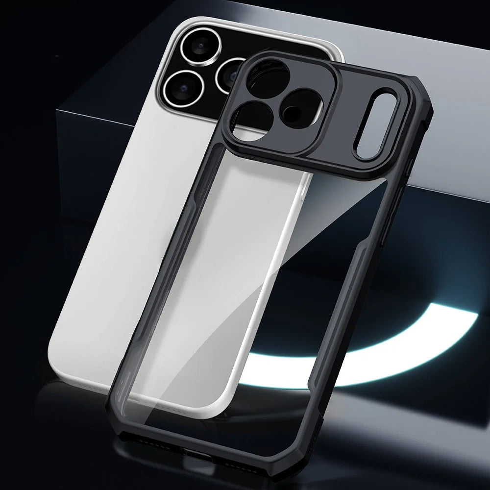 XUNDD For iPhone 17 Pro Max Case Dropproof TPU + Acrylic Clear Back Phone Cover - 2