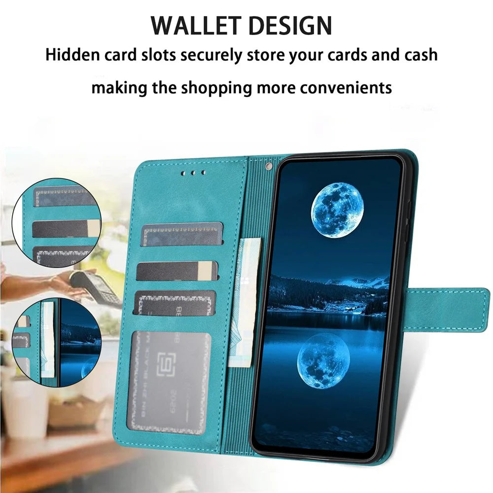 For iPhone 17 Case Solid Color Leather Wallet Protective Phone Cover - Green - 2