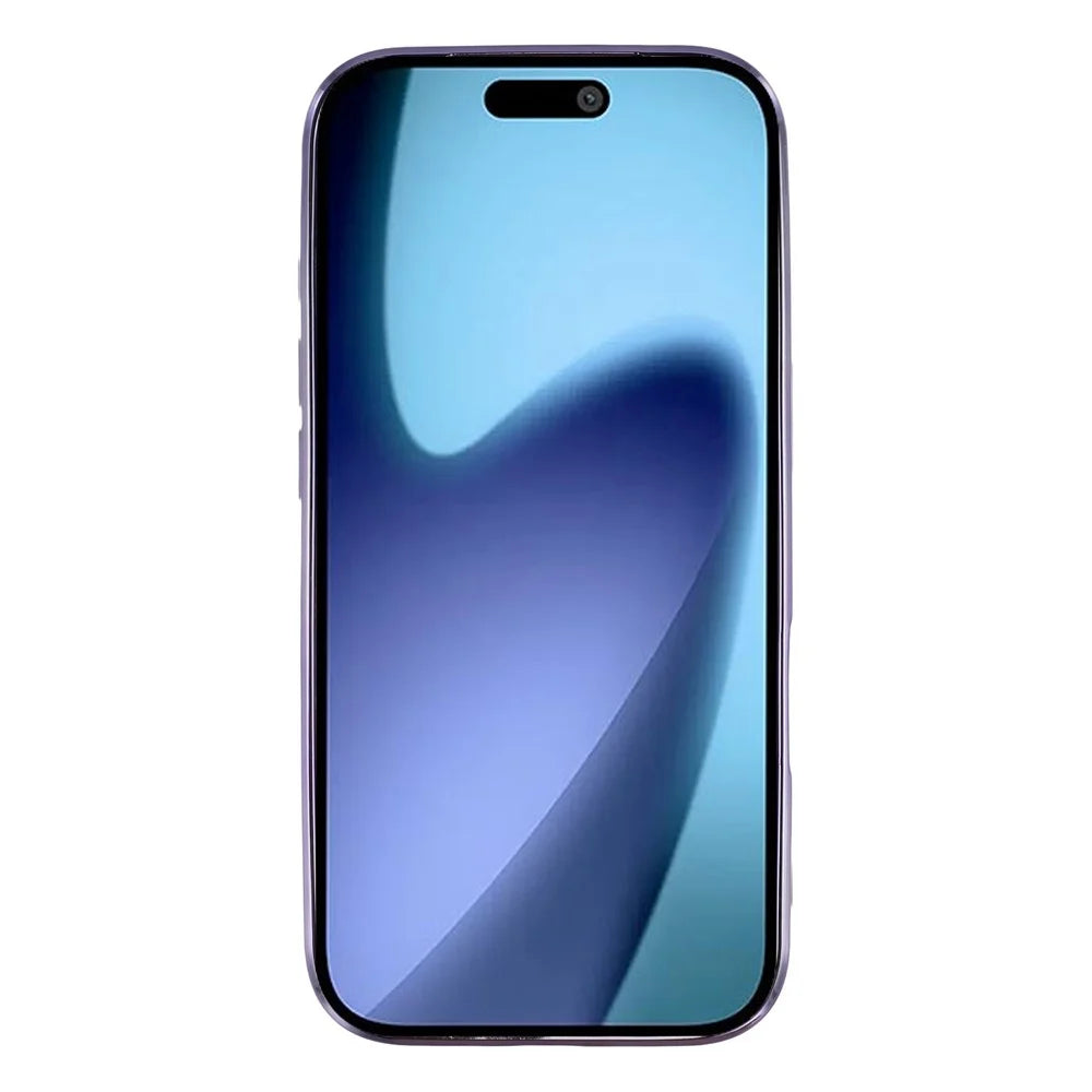 KADEM For iPhone Air Case Dragonfly Kickstand TPU Flowers Glitter Phone Cover - Purple - 2