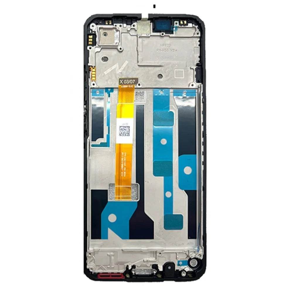 For Realme C75 4G OEM Grade S IPS LCD Screen and Digitizer Assembly + Frame Part (Without Logo) - 3