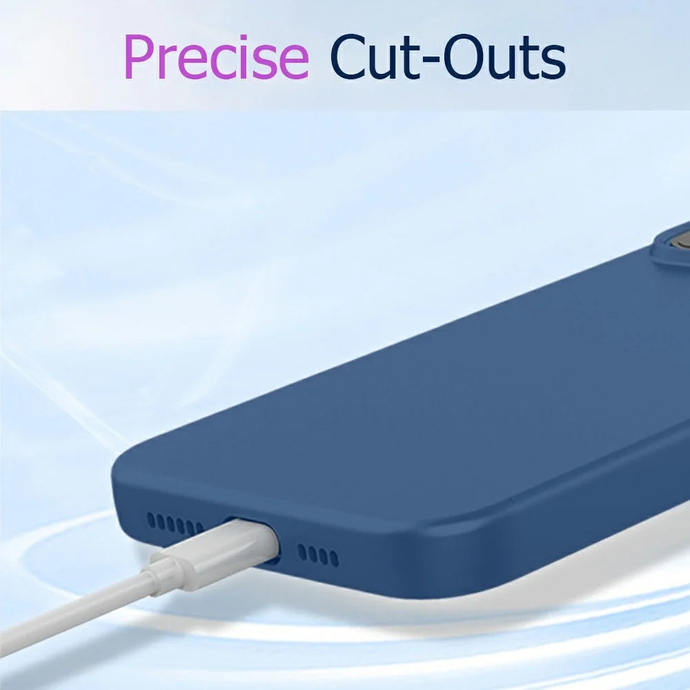 For Samsung Galaxy S25+ Case Soft TPU Shockproof Protective Phone Cover - Blue - 6