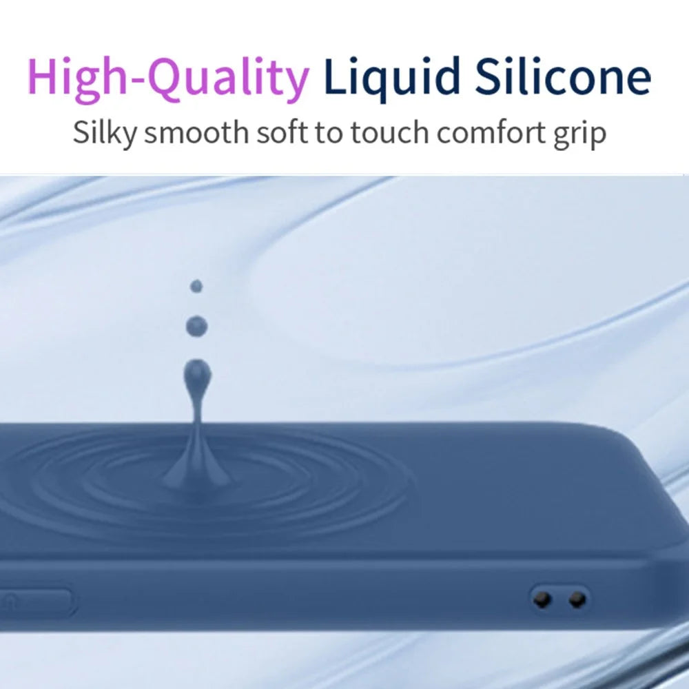 For Samsung Galaxy A08 5G / A07 5G / A07 4G Case Soft TPU Shockproof Protective Phone Cover - Blue - 5