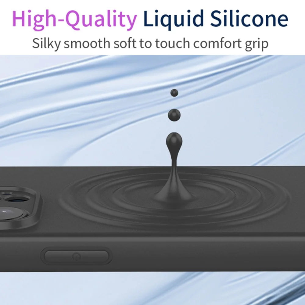 For iPhone Air Case Soft TPU Shockproof Protective Phone Cover - Black - 5