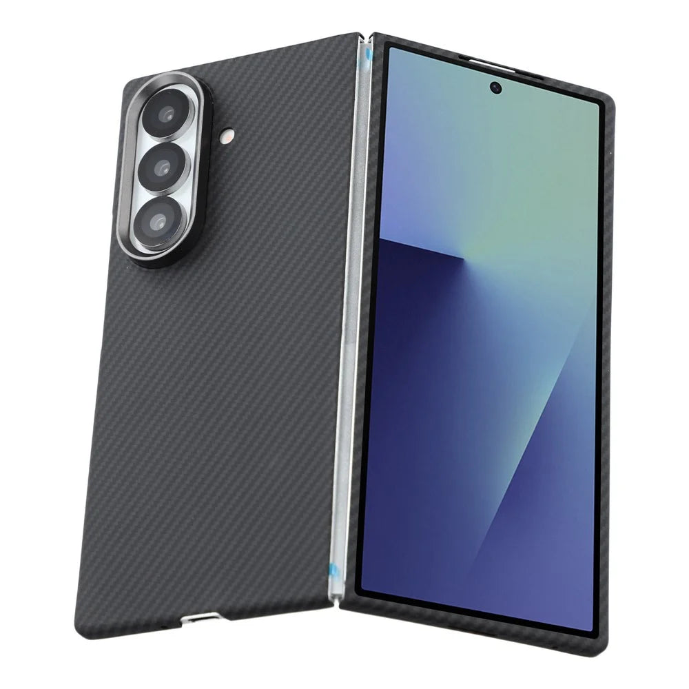 For Samsung Galaxy Z Fold7 5G Magnetic Case 600D Fine Texture Aramid Fiber Phone Cover - 3