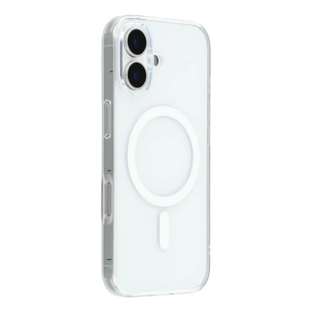 JAUCASE For iPhone 17 Case Compatible with MagSafe Crystal Clear TPU PC Phone Back Cover - 1