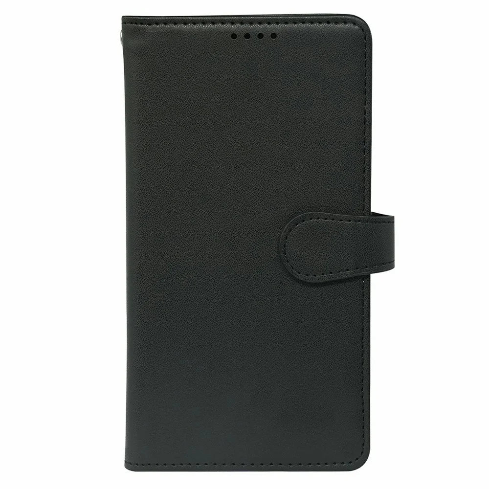 For OnePlus Ace 5 Ultra 5G / Nord 5 5G Case with 9 Card Slots PU Leather Stand Phone Cover - Black - 5