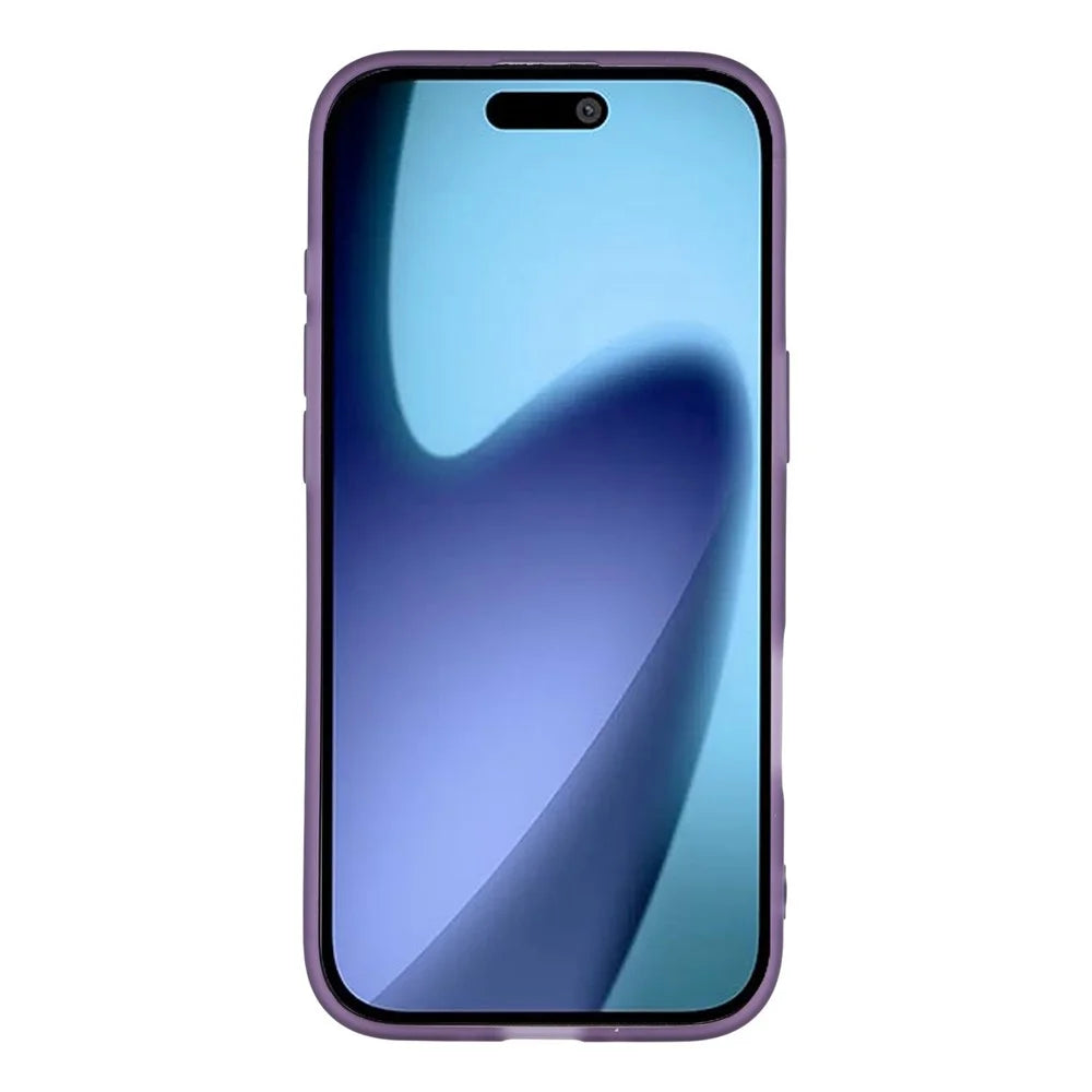 Bulk Purchasing 20Pcs For iPhone Air Case Electroplated Camera Frame TPU Phone Cover Precise Cutouts - Transparent Purple - 2