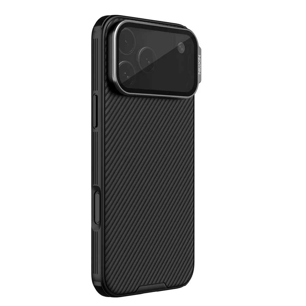 NILLKIN Camshield Prop Series for iPhone 18 Pro Max / 17 Pro Max Case Clear Black Lens Lid PC TPU Phone Back Cover - 2