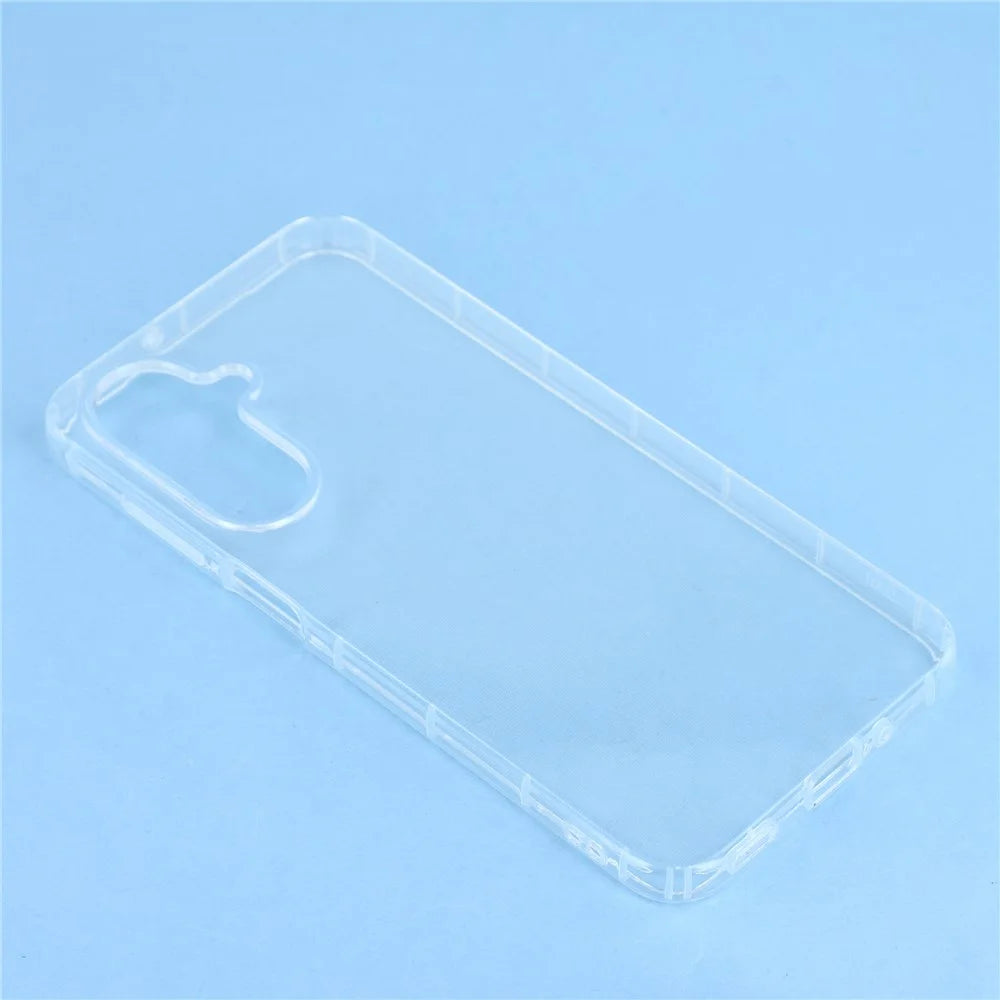 For Samsung Galaxy A18 5G / A18 4G / A17 5G / A17 4G Case Airbag Protection TPU Clear Phone Back Cover Large Lens Cutout - 4