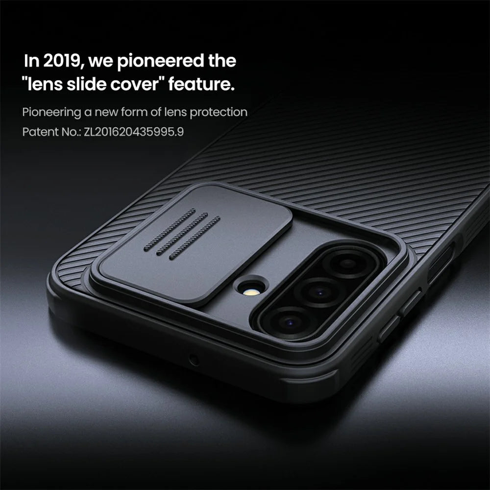 NILLKIN Camshield Pro Series for Samsung Galaxy A17 5G / A17 4G Case PC + TPU Slide Camera Lid Phone Cover - 7