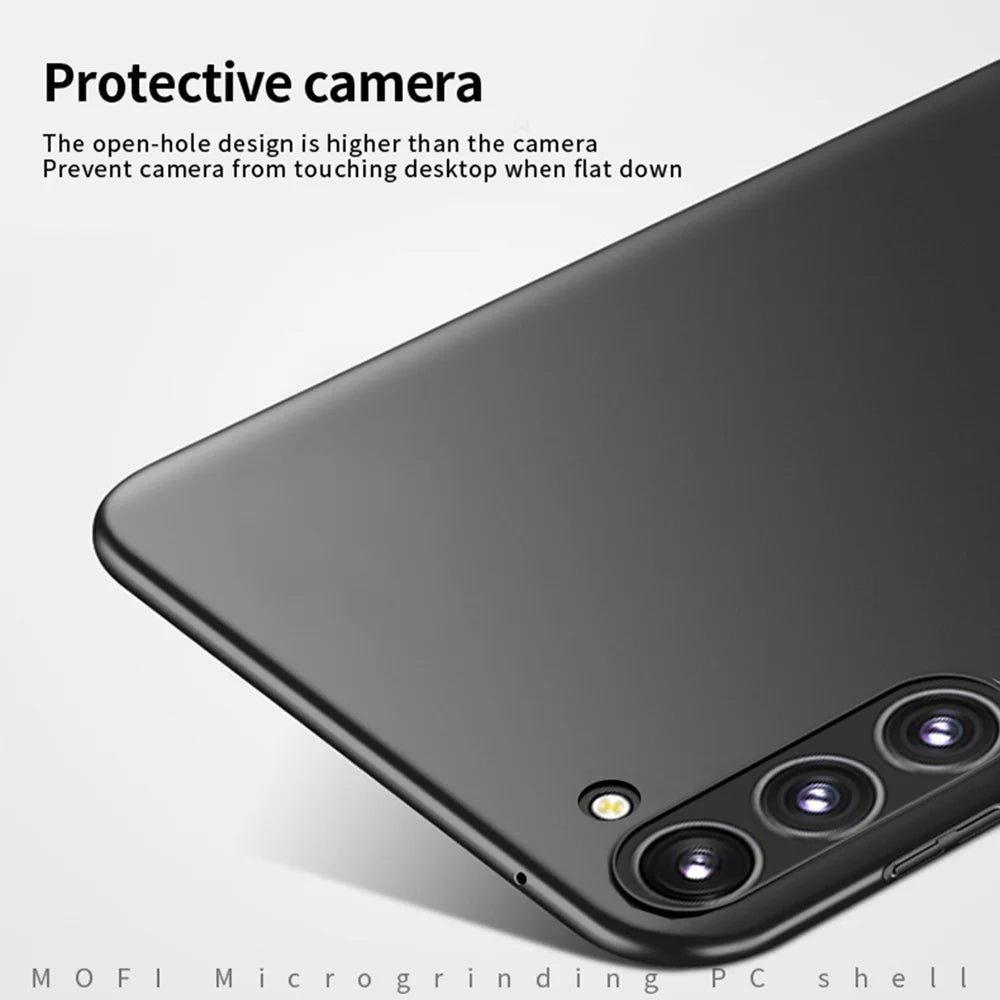 MOFI For Samsung Galaxy A17 5G / A17 4G Phone Case  Shield Matte Series Ultra Slim PC Protective Cover - Black - 2