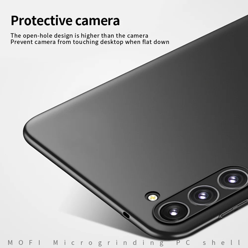 MOFI For Samsung Galaxy S25 FE Phone Case  Shield Matte Series Ultra Slim PC Protective Cover - Black - 2