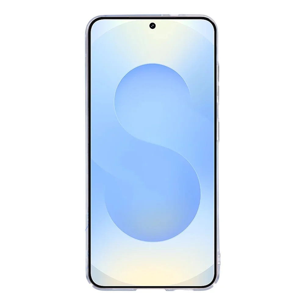 For Samsung Galaxy S24 Crystal Clear Magnetic Case Hard PC Phone Cover - Transparent White - 2