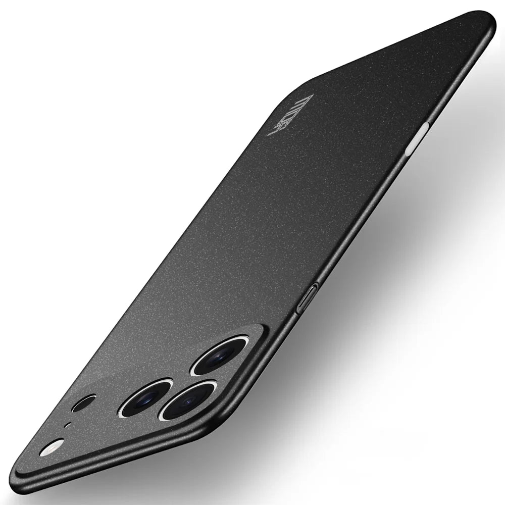 MOFI For iPhone 17 Pro PC Case  Shield Matte Series Slim Fit Phone Cover - Black - 1