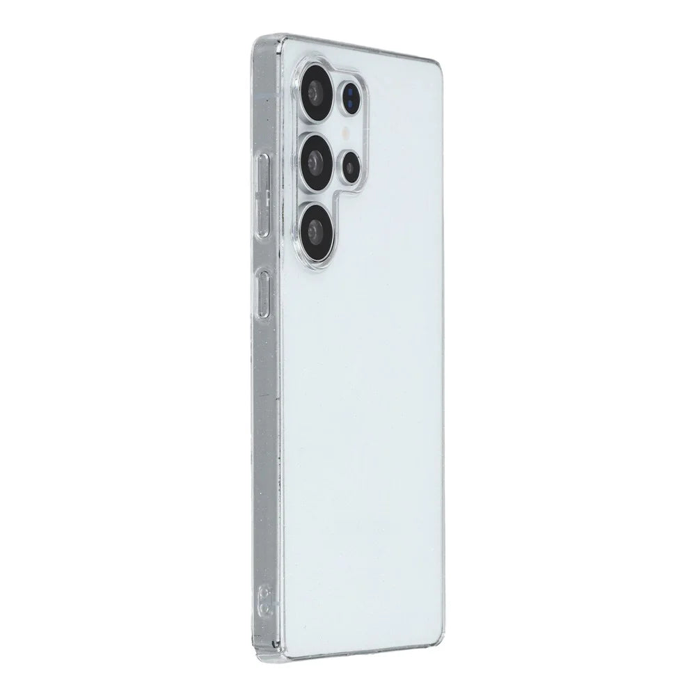 For Samsung Galaxy S24 Ultra Case Glitter Transparent Hard PC Phone Cover - 3