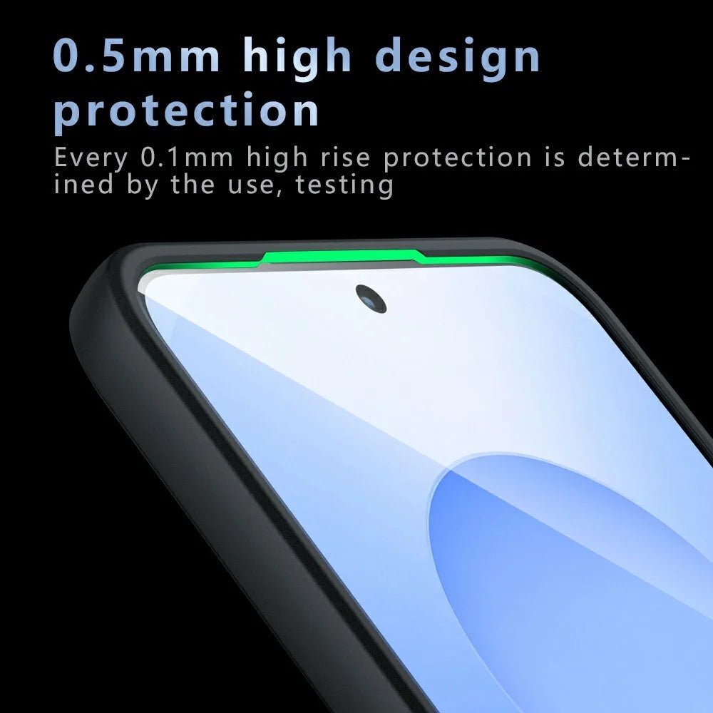 For Samsung Galaxy S25 FE Case Skin-Touch TPU + PC Matte Phone Back Cover, Transparent Black - 6