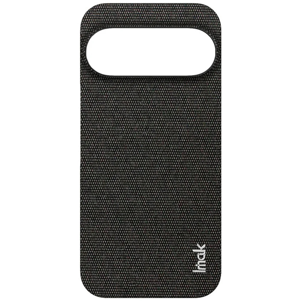 IMAK Ruiyi Series for Google Pixel 10 / 10 Pro Case Fabric Texture Leather + PC Phone Back Cover - Black - 6