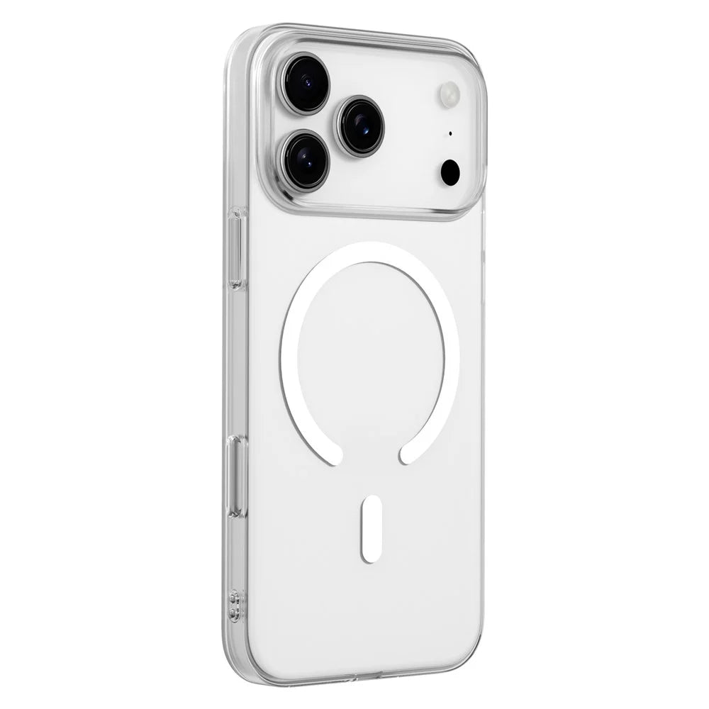 YOUNGKIT For iPhone 17 Pro Case Compatible with MagSafe Hard PC Phone Back Cover - Transparent - 1