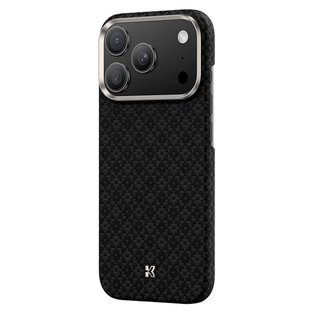 BENKS C1 For iPhone 17 Pro Case Aramid Fiber Diamond Texture Woven Phone Cover Compatible with MagSafe - 1