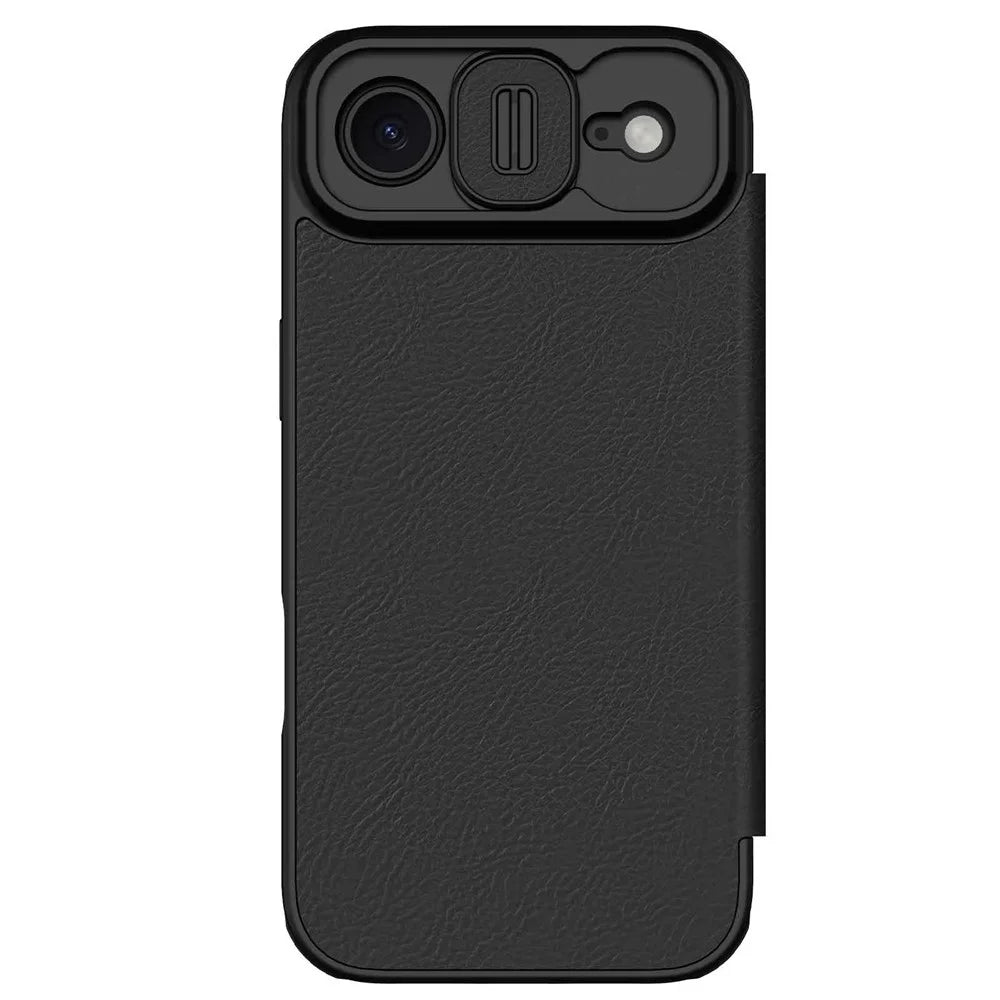 NILLKIN Qin Pro Series for iPhone Air Case with Card Slots Leather Phone Cover - Black - 3
