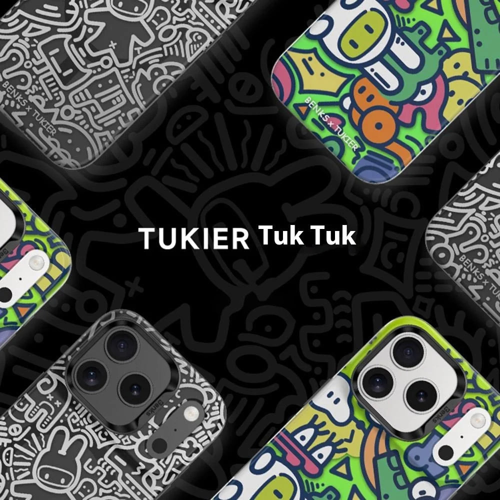 BENKS D1 for iPhone 17 Pro Magnetic Case Cartoon Pattern TPU TPE PC Phone Cover Compatible with MagSafe - Fantasy World - 7