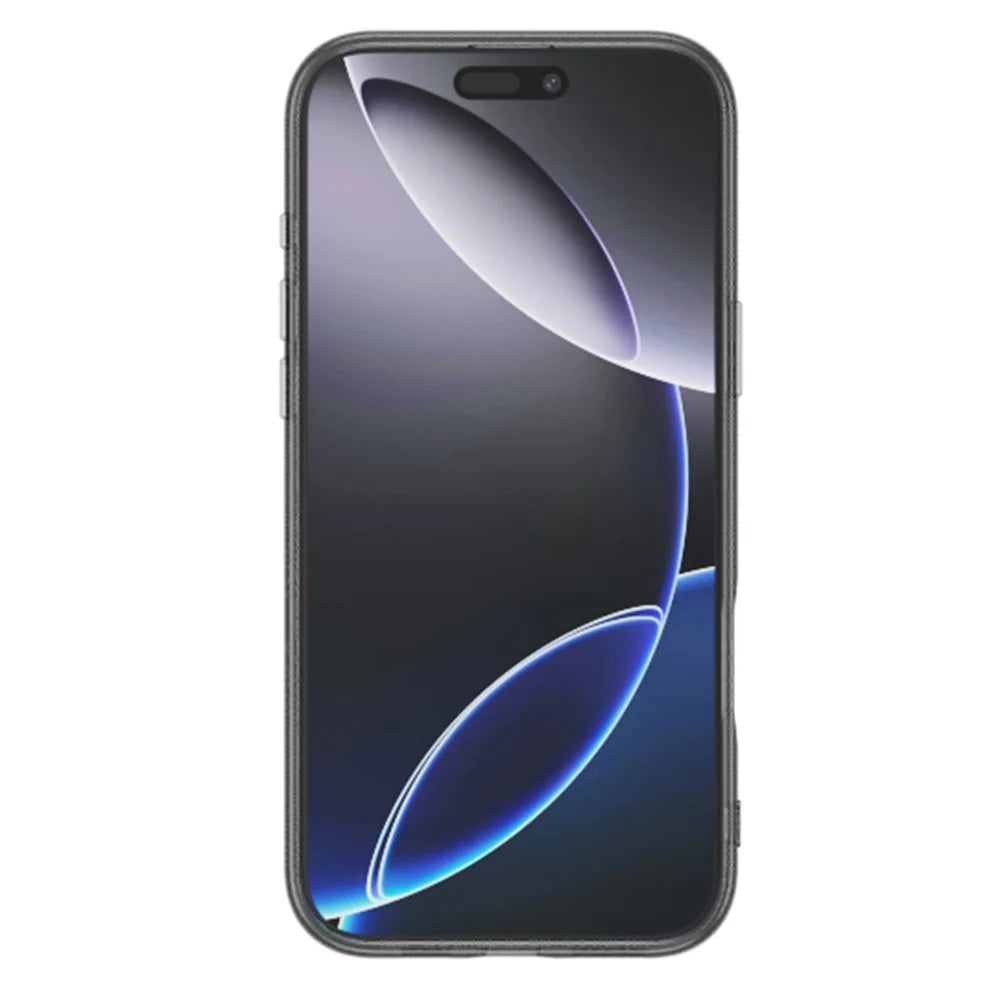 For iPhone 16 Pro Max Case High Transparency PC + TPU Phone Cover - Transparent Black - 2