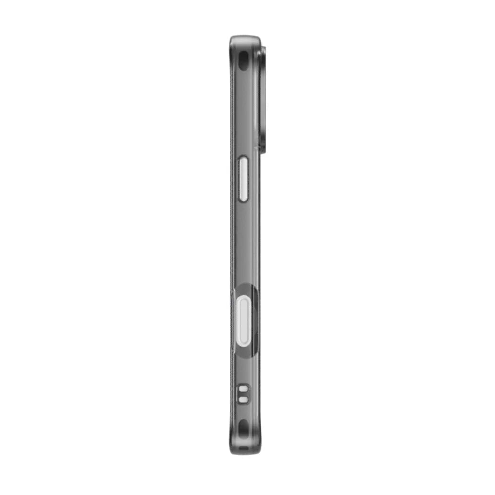 For iPhone 16 Pro Max Case High Transparency PC + TPU Phone Cover - Transparent Black - 4
