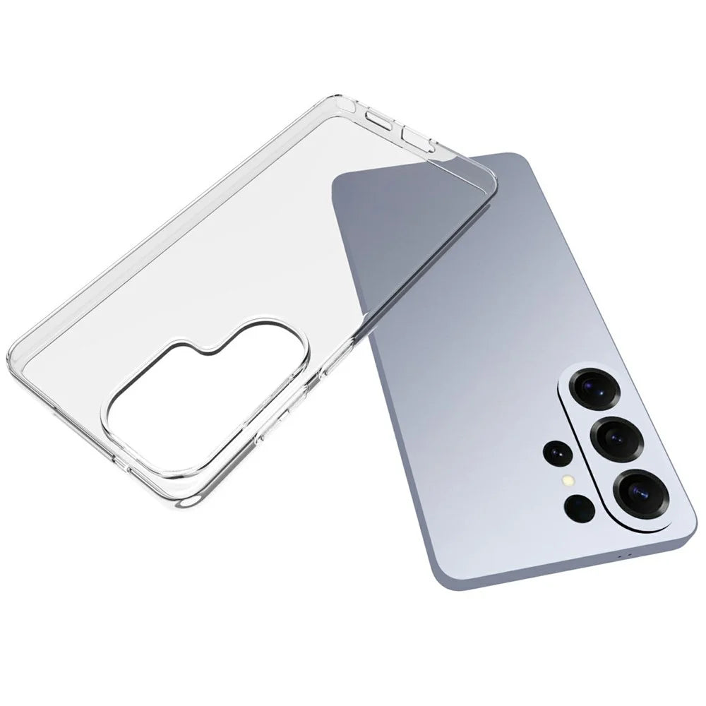 For Samsung Galaxy S26 Ultra Case Watermark Resistant TPU Clear Phone Back Cover - 2