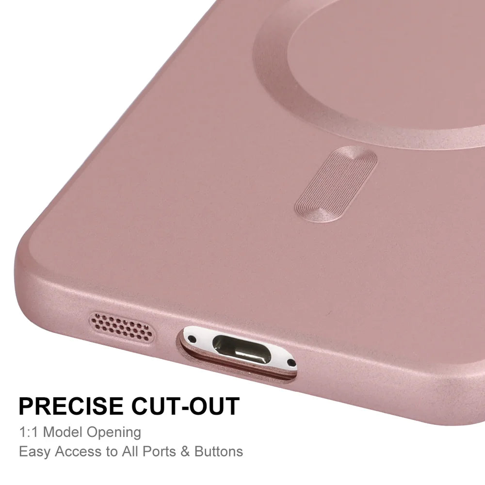 ENKAY HAT PRINCE For Samsung Galaxy A54 5G Magnetic Case   Scratch Proof TPU Phone Shell - Pink - 4