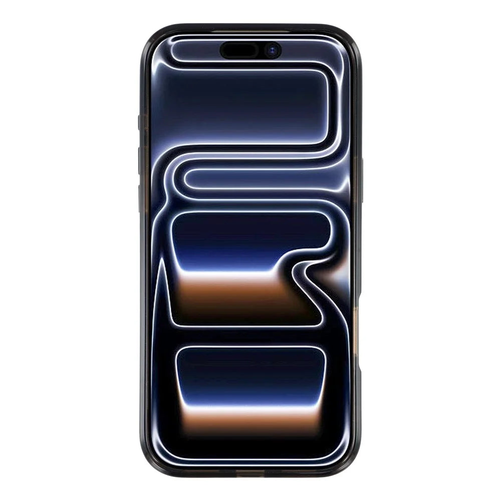 JAUCASE For iPhone 17 Pro Case Rotating Kickstand TPU + PC Clear Phone Back Cover - Transparent Black - 2