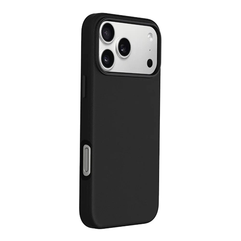 KZDOO For iPhone 17 Pro Case Compatible with MagSafe PU + PC Shockproof Phone Cover - Black - 1