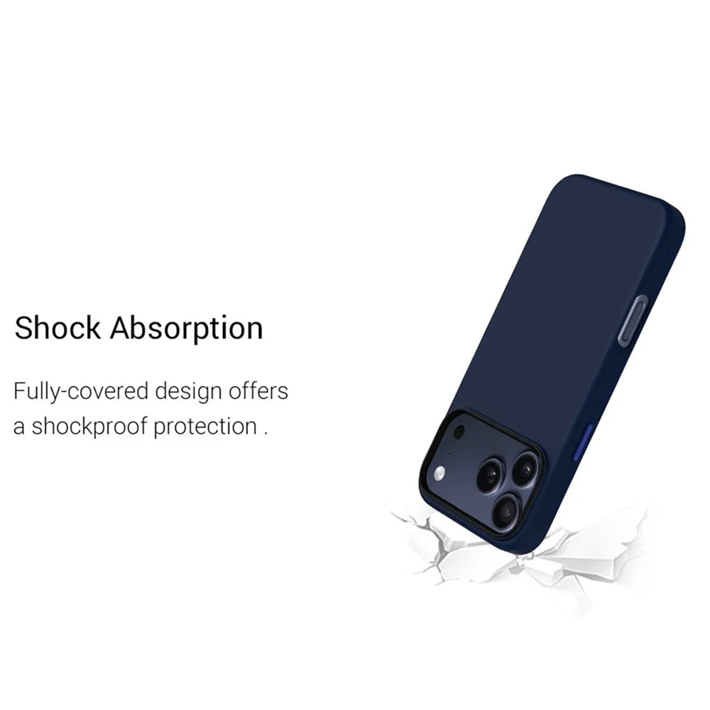 KZDOO Noble Collection Series For iPhone 17 Pro Case PU + PC Shockproof Phone Cover - Black - 2