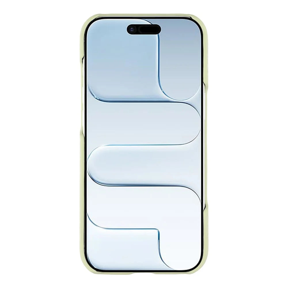 For iPhone Air Case Velvet Texture Leather + PC Phone Back Cover - Green - 2