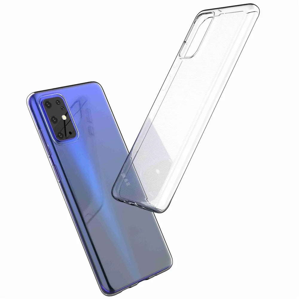 For Samsung Galaxy S20 Plus 4G / 5G Ultra Slim Transparent Soft TPU Phone Case Anti-Fingerprint Phone Back Cover - 5