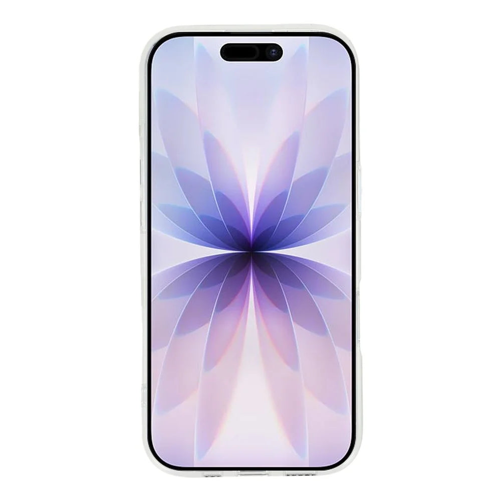 For iPhone 17 Case Heart Pattern TPU + PC Protective Phone Cover Compatible with MagSafe - Purple - 2