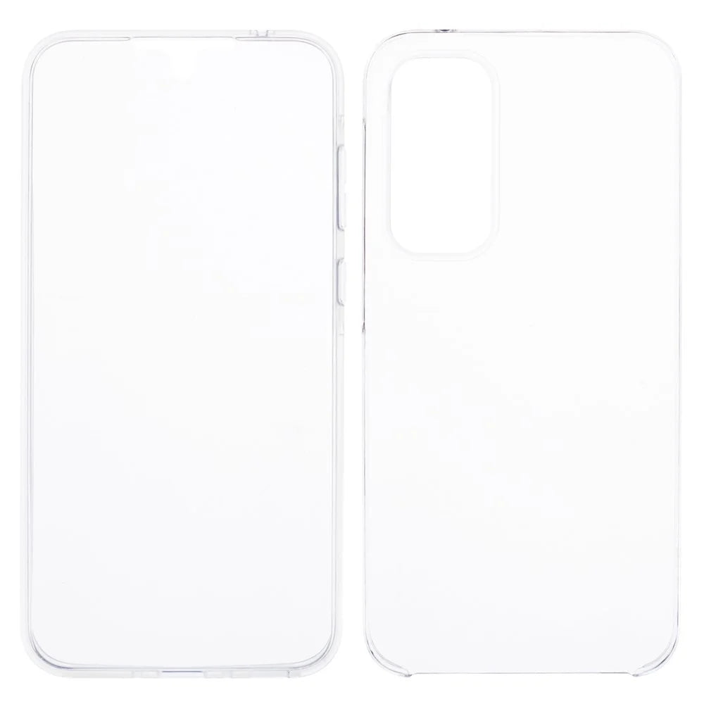 For Samsung Galaxy A36 5G / A56 5G Phone Case TPU Frame Clear Acrylic Back Cover with PET Film - 2