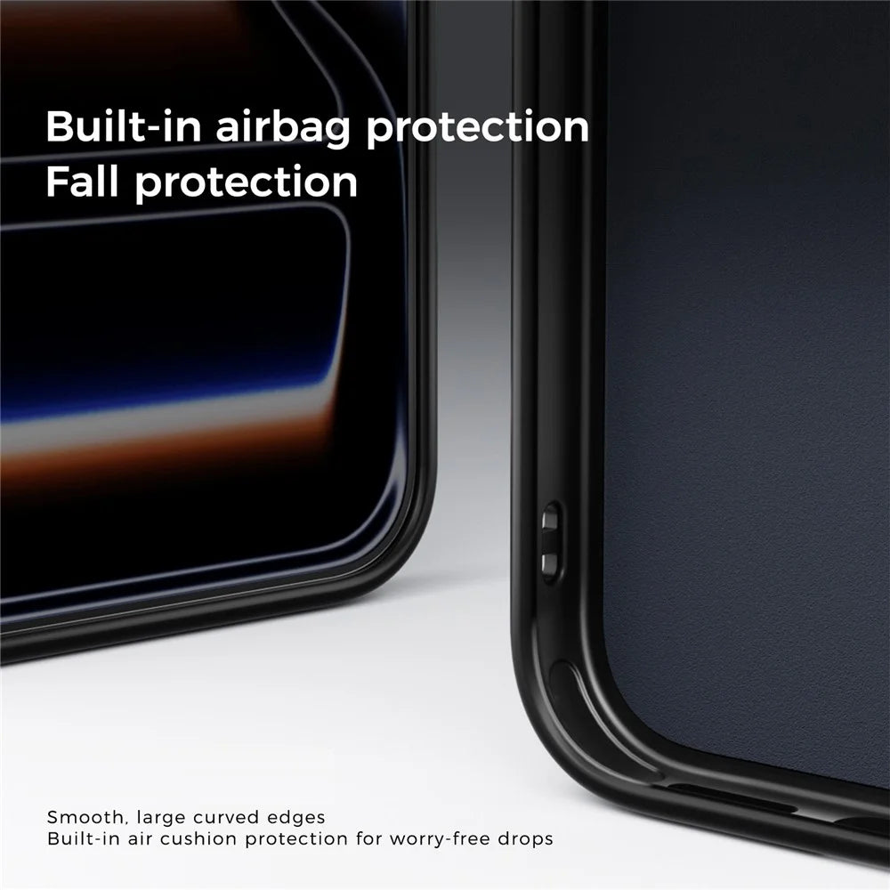ABEEL CF-Lyocell Series For iPhone Air Case Compatible with MagSafe Microfiber + PC + E-TPU Phone Cover - No.1 - 2