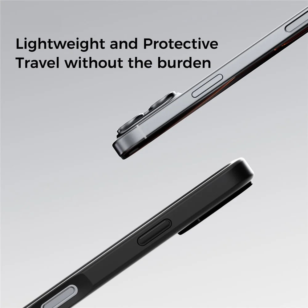 ABEEL CF-Lyocell Series For iPhone 16 Pro Case Compatible with MagSafe Microfiber + PC + E-TPU Phone Cover - No.1 - 6