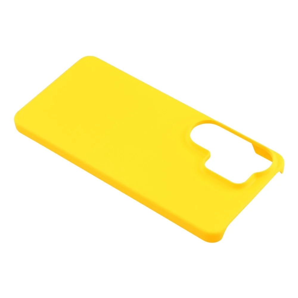 For Samsung Galaxy S26 Ultra Case Hard PC Drop Proof Frosted Minimalist Phone Cover - Yellow - 6