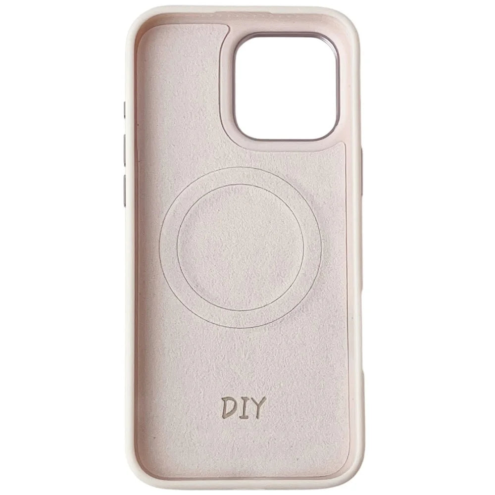 For iPhone 14 Pro Max Smart E-Ink Magnetic Case Lens Kickstand 4 Color HD 4 inch Display NFC DIY Customized Screen - Pink - 2