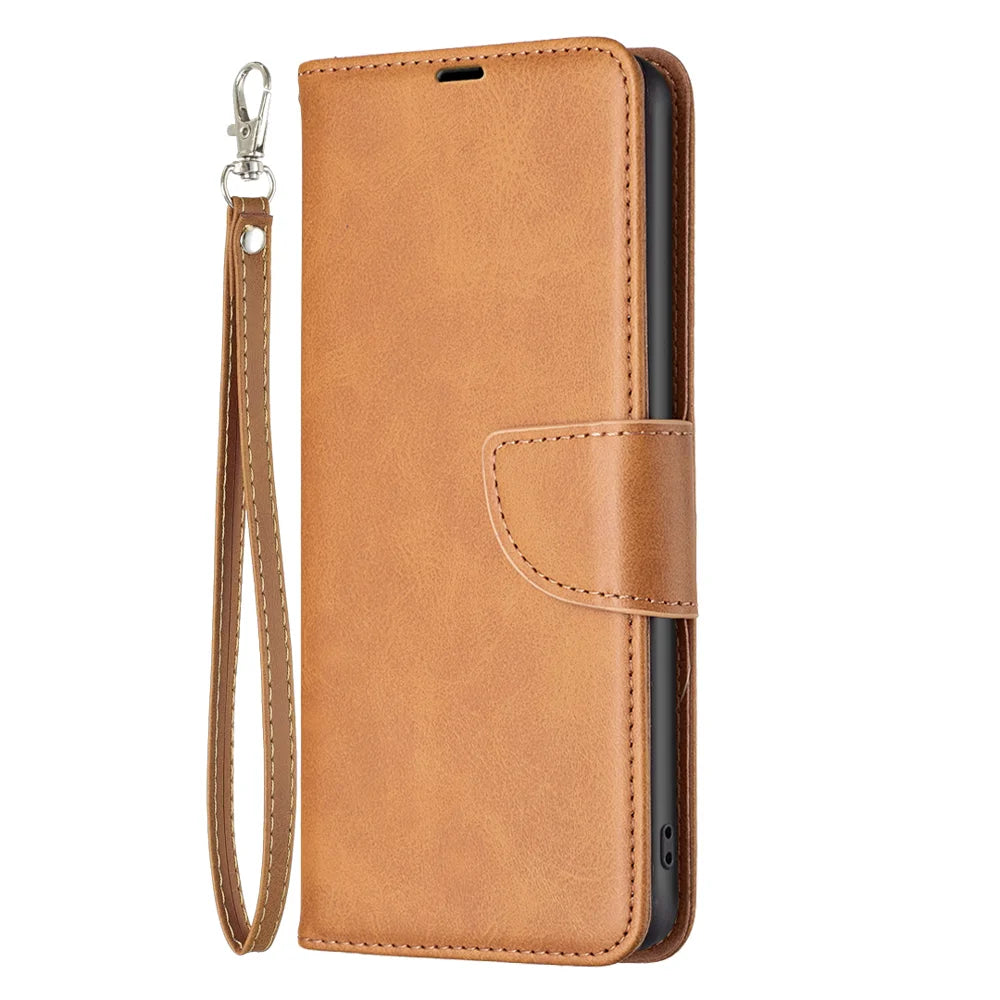 For Samsung Galaxy S26 Case Shockproof PU Leather Cover with Wallet Card Slots - Yellow - 2