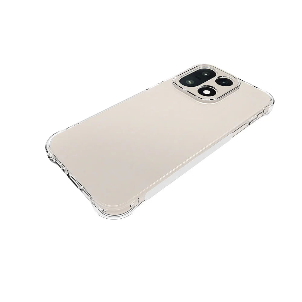 WANLONFENG For OnePlus 15 5G Case  WL Series 2.0mm TPU Phone Cover with Tempered Glass Film - Transparent - 4