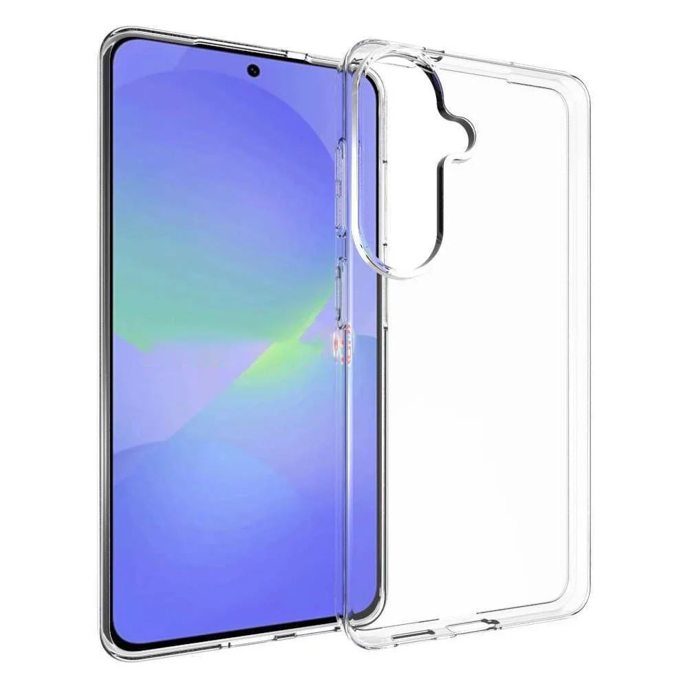 For Samsung Galaxy S26 Case Anti-Fingerprint Crystal Clear TPU Phone Cover - 1