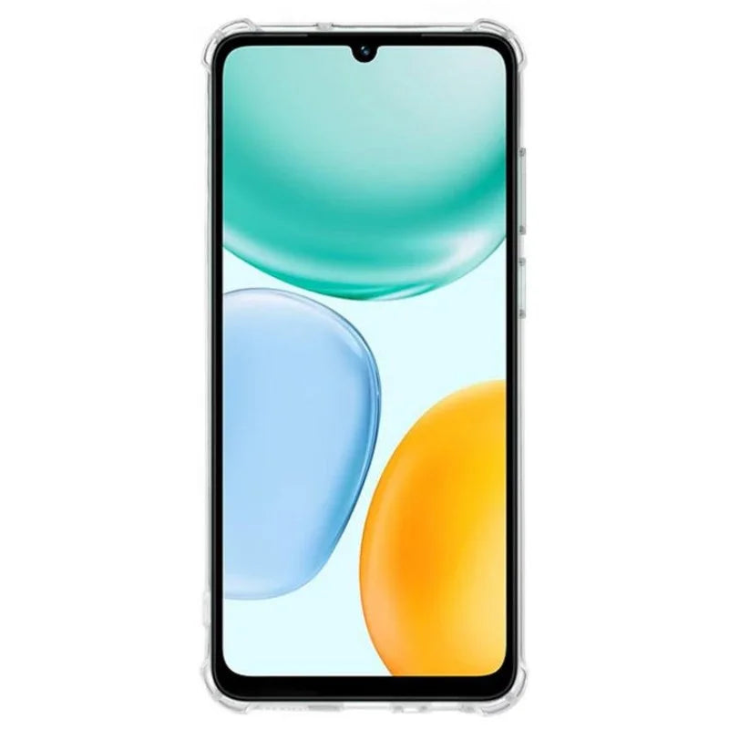WANLONFENG For Honor X5c Plus 4G / Honor X5c 4G TPU Case  WL3 Series 1.5mm Phone Cover with Tempered Glass Film - Transparent - 3