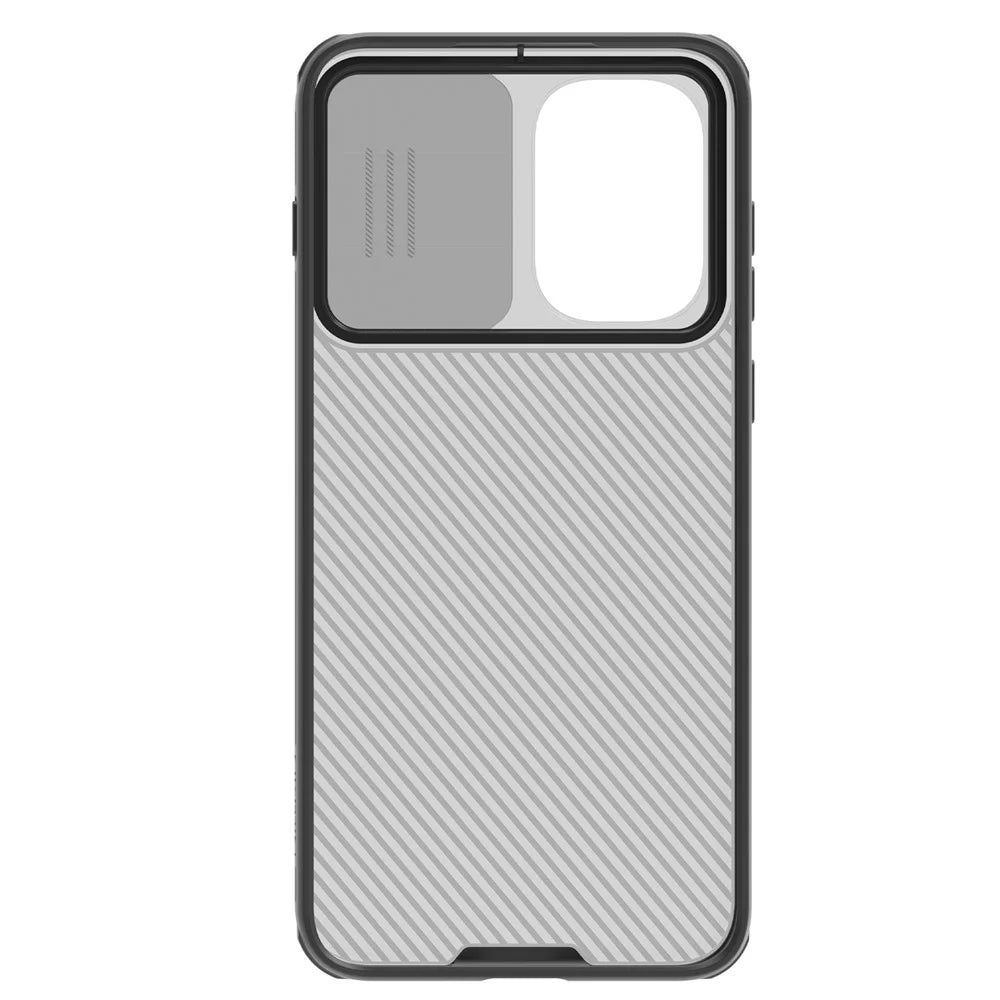 NILLKIN Camshield Pro Series For OnePlus 15R 5G / Ace 6T 5G / Ace 6 5G Case TPU + PC Phone Cover with Camera Slider - Transparent Black - 5