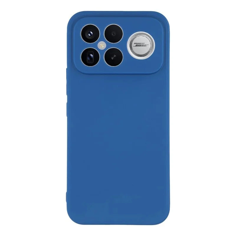 WANLONFENG For Xiaomi Poco F8 Ultra / Xiaomi Redmi K90 Pro Max 5G Case  ZB Series Precise Cutouts Straight Edge TPU Phone Cover with Tempered Glass Film - Sapphire - 2