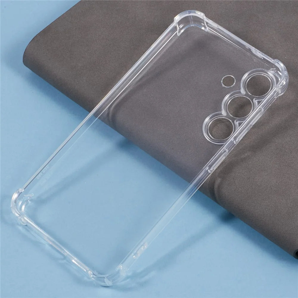 For Samsung Galaxy A37 5G Transparent TPU Case Reinforced Corners Drop-proof Phone Cover - 3
