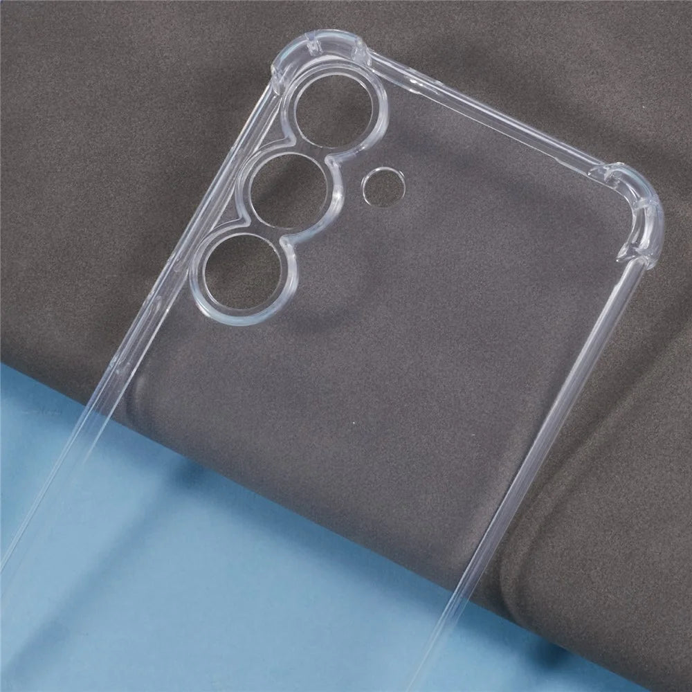 For Samsung Galaxy A37 5G Transparent TPU Case Reinforced Corners Drop-proof Phone Cover - 5